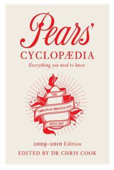 Hardcover 2009-2010 Pears' Cyclopaedia Book