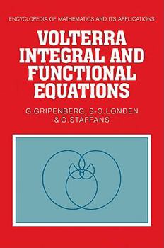 Paperback Volterra Integral and Functional Equations Book