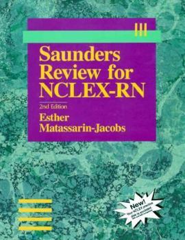 Paperback Saunders Review for Nclex-Rn(r): Revised Reprint Book