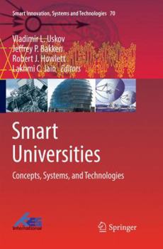 Paperback Smart Universities: Concepts, Systems, and Technologies Book