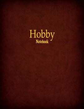 Paperback Hobby Notebook: 1/8 Inch Cross Section Graph Ruled, 120 Pages, 8.5" x 11" Book