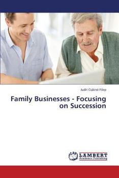 Paperback Family Businesses - Focusing on Succession Book