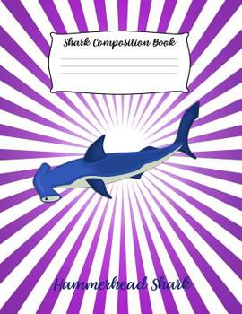 Paperback Shark Composition Book: Notebook Gift for Students and Teachers Book