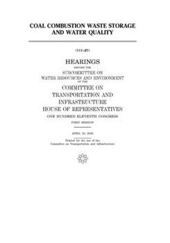 Paperback Coal combustion waste storage and water quality Book