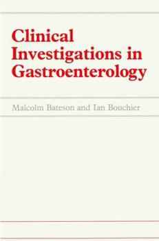 Paperback Clinical Investigations in Gastroenterology Book