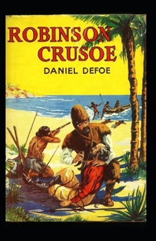 Paperback ROBINSON CRUSOE Illustrated Book