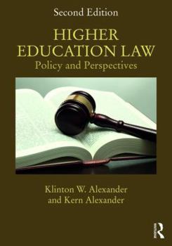 Paperback Higher Education Law: Policy and Perspectives Book