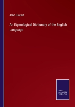 Paperback An Etymological Dictionary of the English Language Book