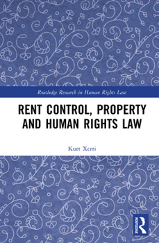 Hardcover Rent Control, Property and Human Rights Law Book