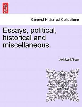 Paperback Essays, political, historical and miscellaneous. Book