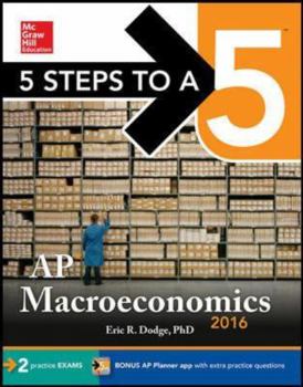 Paperback 5 Steps to a 5 AP Macroeconomics Book