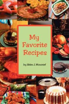 Paperback My Favorite Recipes Book