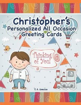 Paperback Christopher's Personalized All Occasion Greeting Cards Book