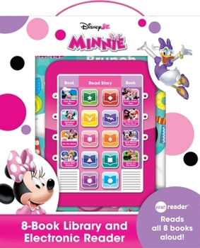 Hardcover Disney Junior Minnie: Me Reader Electronic Reader and 8-Book Library Sound Book Set [With Other and Battery] Book