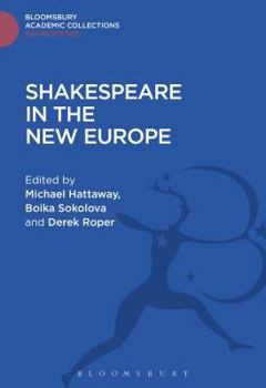Hardcover Shakespeare in the New Europe Book