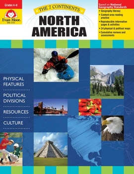 Paperback 7 Continents: North America, Grade 4 - 6 - Teacher Resource Book