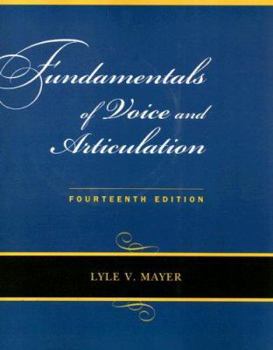 Paperback Fundamentals of Voice and Articulation [With CDROM] Book