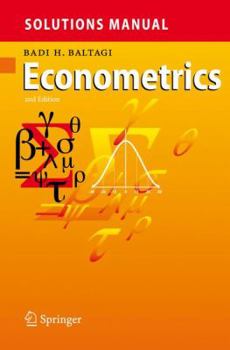 Paperback Solutions Manual for Econometrics Book