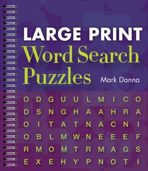 Paperback Large Print Word Search Puzzles: Volume 1 [Large Print] Book