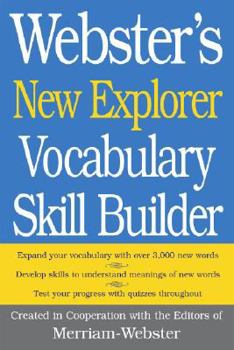 Hardcover Webster's New Explorer Vocabulary Skill Builder Book