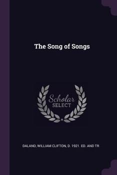 Paperback The Song of Songs Book