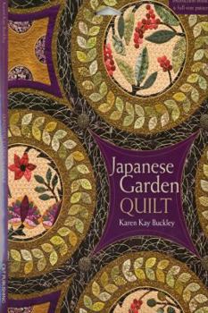 Paperback Japanese Garden Quilt: 12 Circle Blocks to Hand or Machine Applique Book