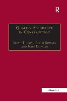 Paperback Quality Assurance in Construction Book