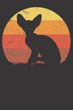 Notebook: Sphynx Cat Dot Grid 6x9 120 Pages