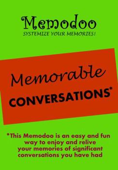 Paperback Memodoo Memorable Conversations Book