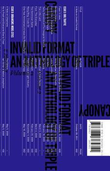 Paperback Invalid Format: An Anthology of Triple Canopy, Vol. 2 Book
