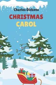 Paperback Christmas carol [Large Print] Book