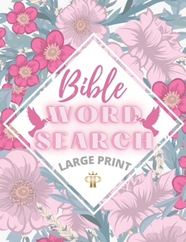 Paperback Bible Word search large print: Over 150 Puzzles - Stimulating Brain Booster - Hours of Fun Book