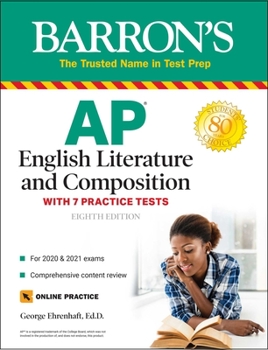 Paperback AP English Literature and Composition: With 7 Practice Tests Book
