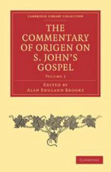 Electronics The Commentary of Origen on S. John's Gospel: Volume 2 Book