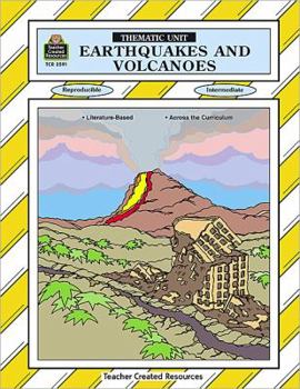 Paperback Earthquakes and Volcanoes Thematic Unit Book