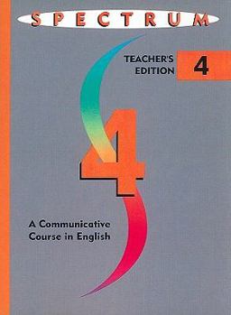 Paperback Spectrum: A Communicative Course in English, Level 4 Book