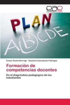 Paperback Formación de competencias docentes [Spanish] Book