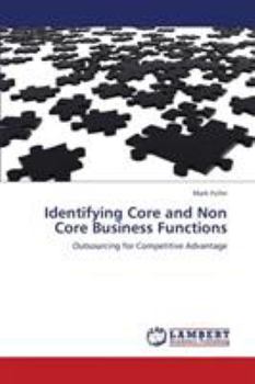 Paperback Identifying Core and Non Core Business Functions Book