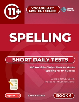 Paperback Spelling - Short Daily Tests Book