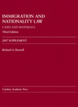 Paperback Immigration and Nationality Law 2007 Supplement Book