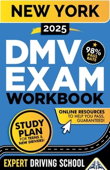 Paperback New York DMV Exam Workbook Book