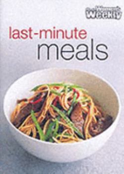Paperback Last-minute Meals Book