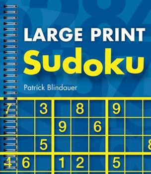 Paperback Large Print Sudoku [Large Print] Book
