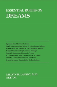 Hardcover Essential Papers on Dreams Book