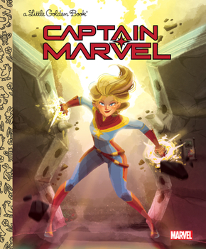 Hardcover Captain Marvel Little Golden Book (Marvel) Book