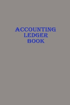 Paperback Accounting Ledger: DIN A5, 6 Column Payment Record, Record and Tracker Log Book, Personal Checking Account Balance Register, Checking Acc Book