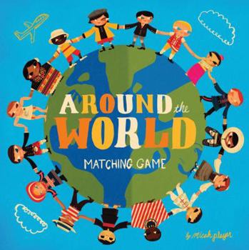 Game Around the World Matching Game Book