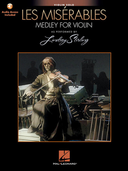 Paperback Lindsey Stirling - Les Miserables (Medley for Violin Solo) Book with Online Backing Tracks Book