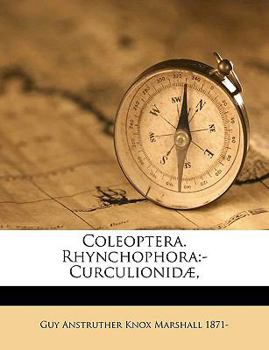 Paperback Coleoptera. Rhynchophora: -Curculionidae, Book