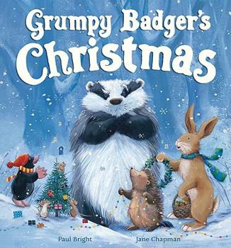 Paperback Grumpy Badgers Christmas Book